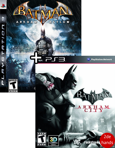 Batman Arkham Asylum + City PS3  