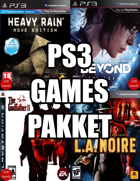 PS3 games pakket 