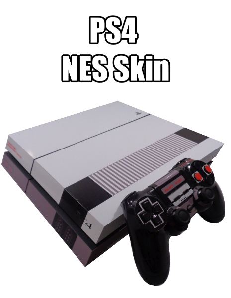 PS4 NES Skin 