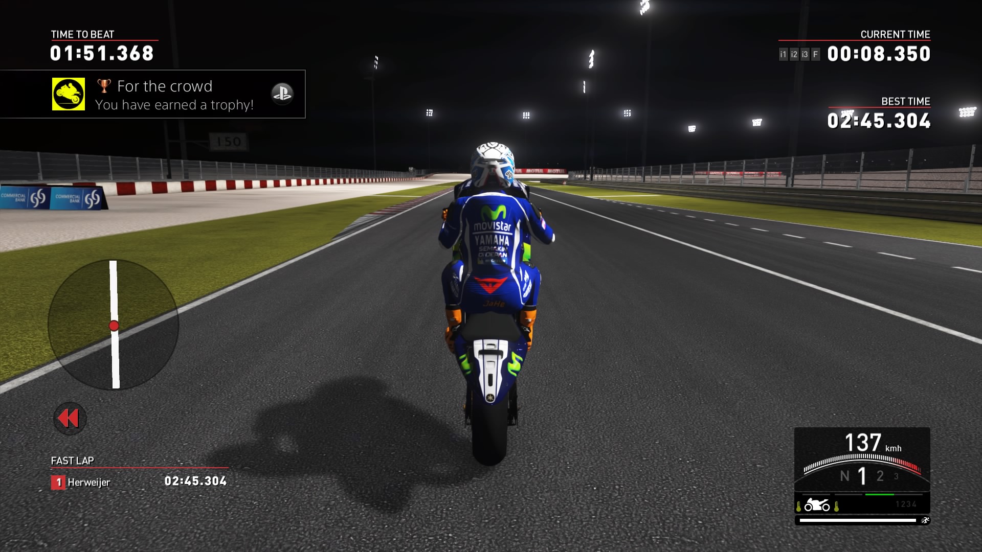 Valentino Rossi The Game
For the crowd(Bronze)
