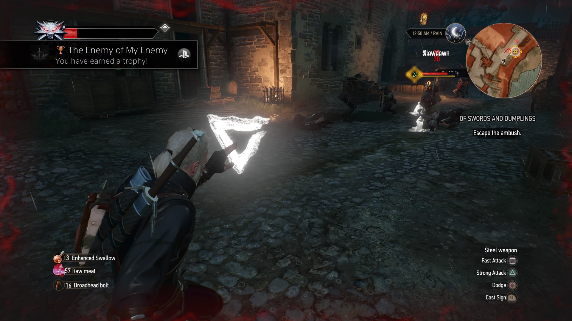 The Witcher 3: Wild Hunt
The Enemy of My Enemy(Bronze)